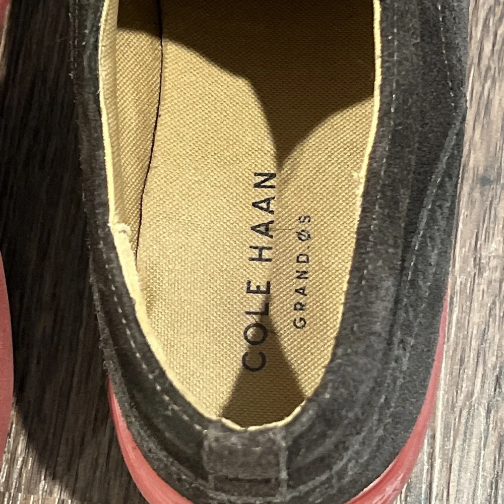 Cole Haan Grand OS Grand Tour Wingtip Suede Shoes Mens Size 9.5M C23820F Brown